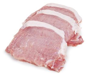 Vepřová pečeně bez kosti kuch. úprava plátky naklepané chlaz. 10 x 120 g vlastní výroba