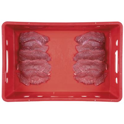 Hovězí ořech naklepané plátky chlaz. 10 x 150 g vlastní výroba
