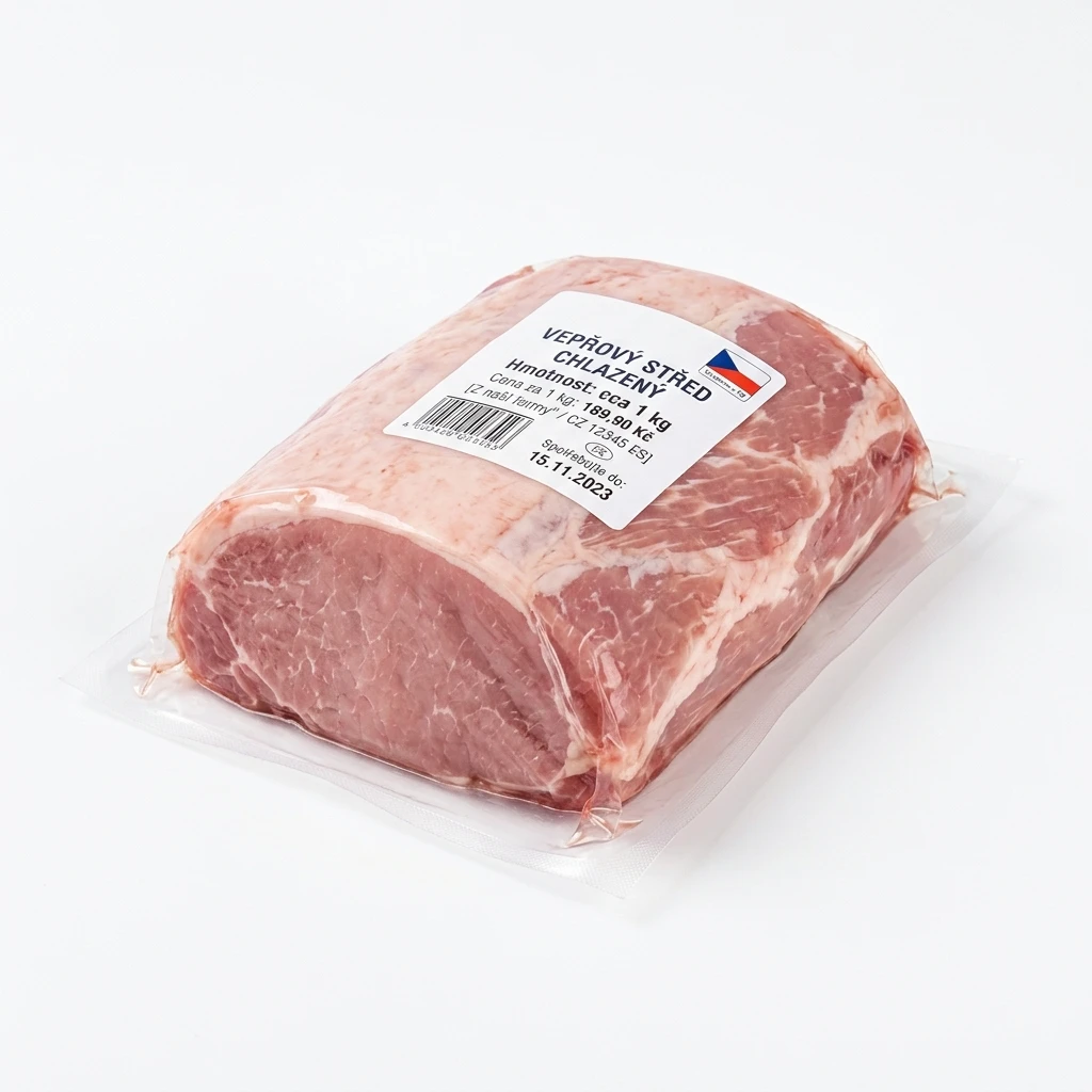 Vepřový střed chlaz. cca 1 kg