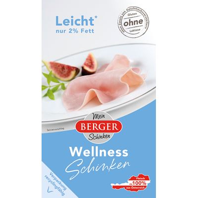 BERGER Šunka Wellness light plátky chlaz. 100 g