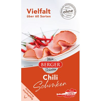 BERGER Šunka chilli plátky chlaz. 100 g