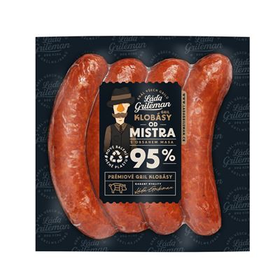 Gril klobása od mistra chlaz. 450 g