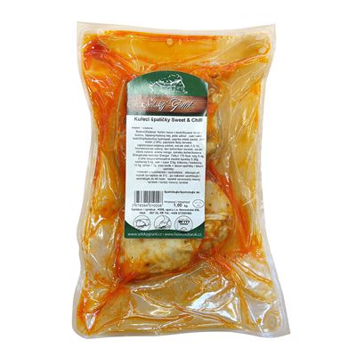 Kuřecí špalíčky Sweet Chilli Sous-vide chlaz.