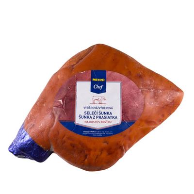 METRO Chef Selecí šunka na kosti výběrová chlaz. váž. cca 2,3 kg