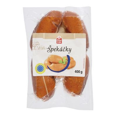 Fine Life Špekáčky Z.T.S. (Zaručená tradiční specialita) chlaz. 400 g