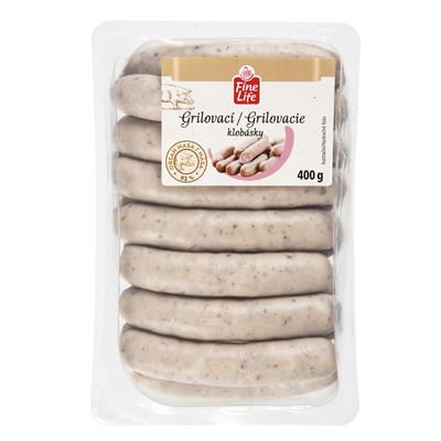 Fine Life Grilovací klobásky chlaz. 400 g