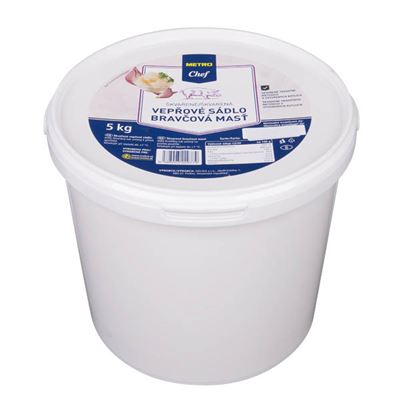 METRO Chef Sádlo vepřové chlaz. 5 kg kbelík
