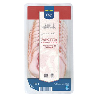 METRO Chef Pancetta plátky chlaz. 100 g
