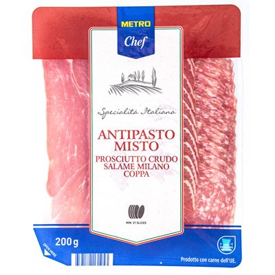 METRO Chef Antipasto mix plátky chlaz. 200 g