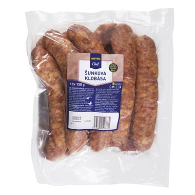 METRO Chef Klobása šunková chlaz. 10 x 150 g