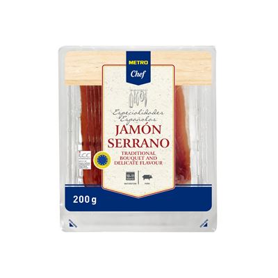 METRO Chef Jamón Serrano plátky chlaz. 200 g