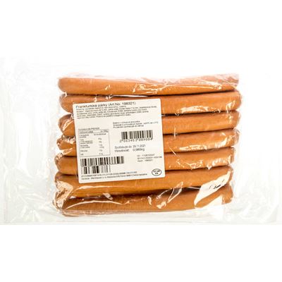 STEINHAUSER Párky frankfurtské chlaz. váž. cca 1 kg