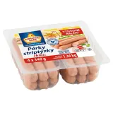 Vodňanské kuře Párky striptýzky chlaz. 4 x 340 g