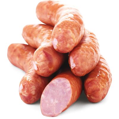 KOSTELECKÉ UZENINY Šunková klobása Prémium chlaz. váž. cca 1,5 kg