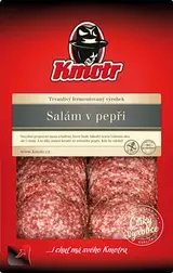 Kmotr Salám v pepři plátky chlaz. 75 g