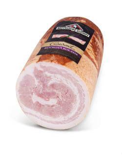 KOSTELECKÉ UZENINY Bůčková roláda chlaz. váž. cca 2,5 kg