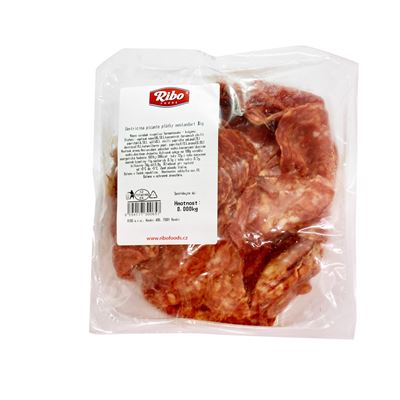 RIBO Ventricina picante salám (bezlepkový) plátky chlaz. 1 kg