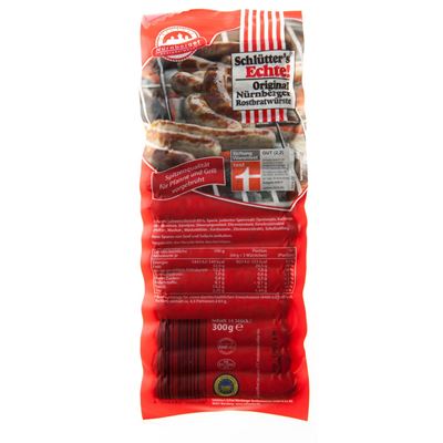 PONNATH Klobása norimberská Original chlaz. 300 g