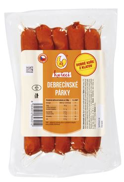 DZ KLATOVY Párky debrecínské kuřecí chlaz. 200 g