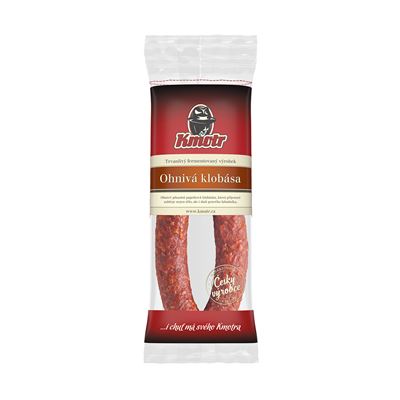 Kmotr Ohnivá klobása chlaz. 180 g