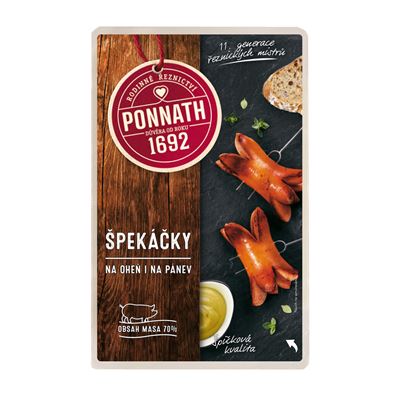 PONNATH Špekáčky chlaz. 300 g