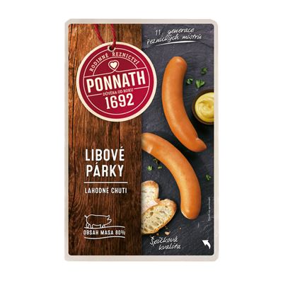 PONNATH Párky libové chlaz. 300 g