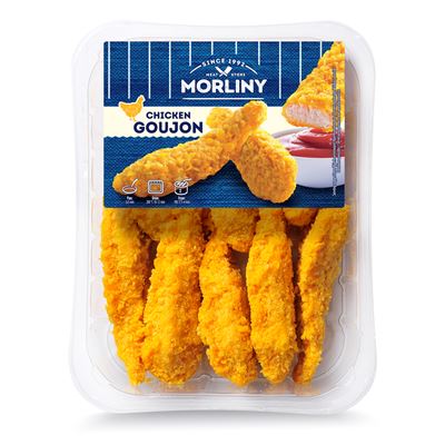 MORLINY Kuřecí stripsy formované chlaz. 350 g