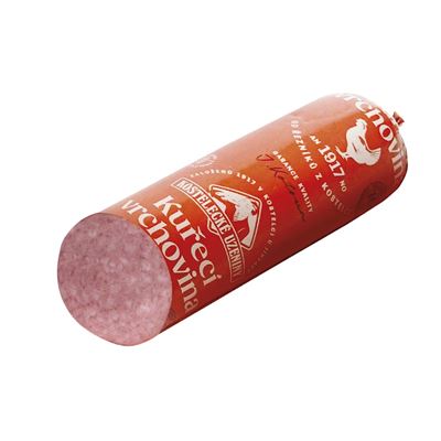 KOSTELECKÉ UZENINY Kuřecí vrchovina salám chlaz. cca 1 kg