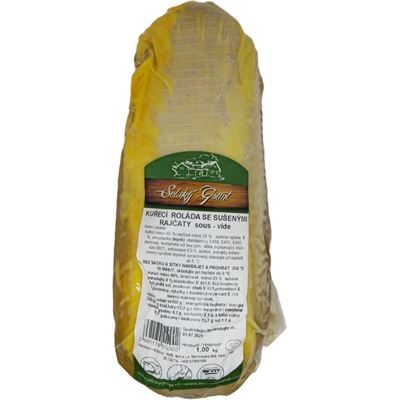 SELSKÝ GRUNT Vepřová roláda se sušenými rajčaty Sous-vide chlaz. cca 1 kg