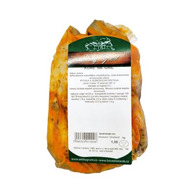 KMS HLUK Kuře celé grilované Sous-vide chlaz. cca 1 kg