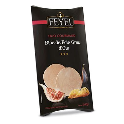 FEYEL Alsace husí játra foiegras chlaz. 2 x 40 g