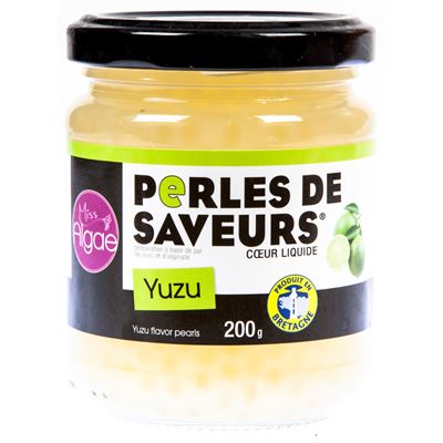 Perly Oceánu Řasy s příchutí japonského citronu Yuzu chlaz. 200 g