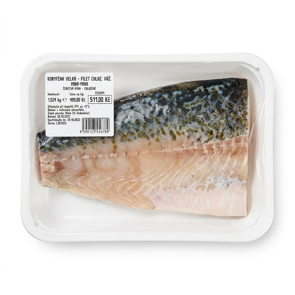 Koryféna velká - filet chlaz. váž.