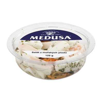 MEDUSA Salát mořské plody (pevný podíl 100 g) chlaz. 120 g