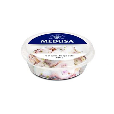 MEDUSA Carpaccio z chobotnice (pevný podíl 80 g) chlaz. 100 g