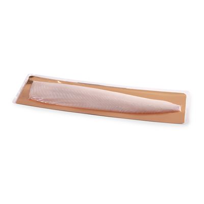 Jeseter bílý filet s kůží chlaz. váž. cca 1,5 - 2,5 kg