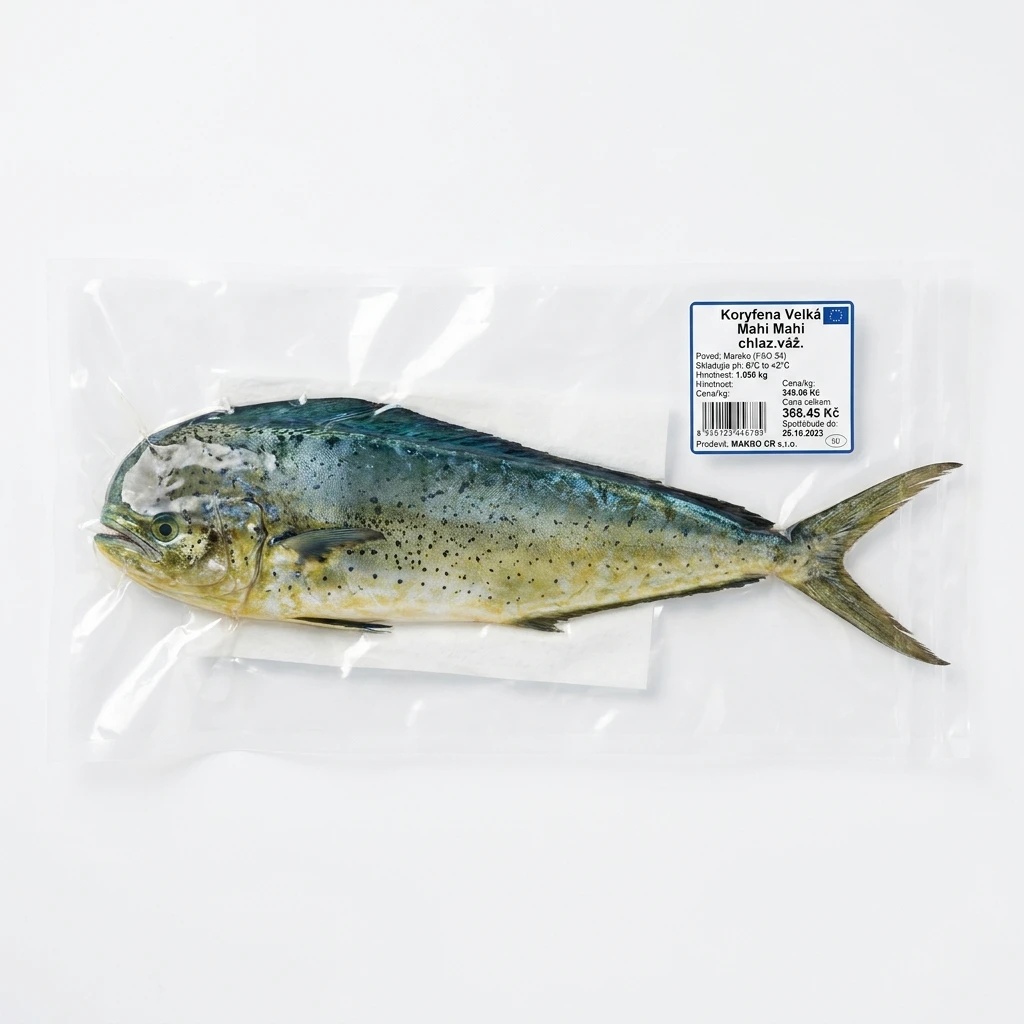 Koryfena Velká Mahi Mahi chlaz.váž. cca 1 kg