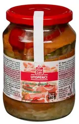 TRŽAN LAHŮDKY Utopenci s okurkou (pevný podíl 500 g) chlaz. 680 g