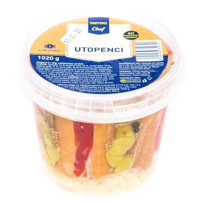 METRO Chef Utopenci (pevný podíl 800 g, 6 x 80 g) chlaz. 1020 g
