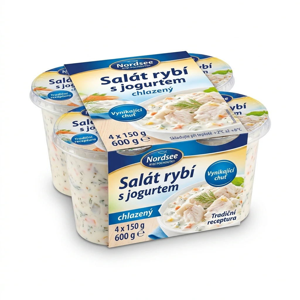 Salát rybí s jogurtem chlaz. 4 x 150 g