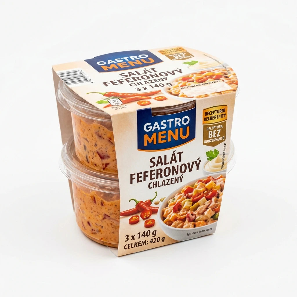 Gastro Menu Salát feferonový chlaz. 3 x 140 g