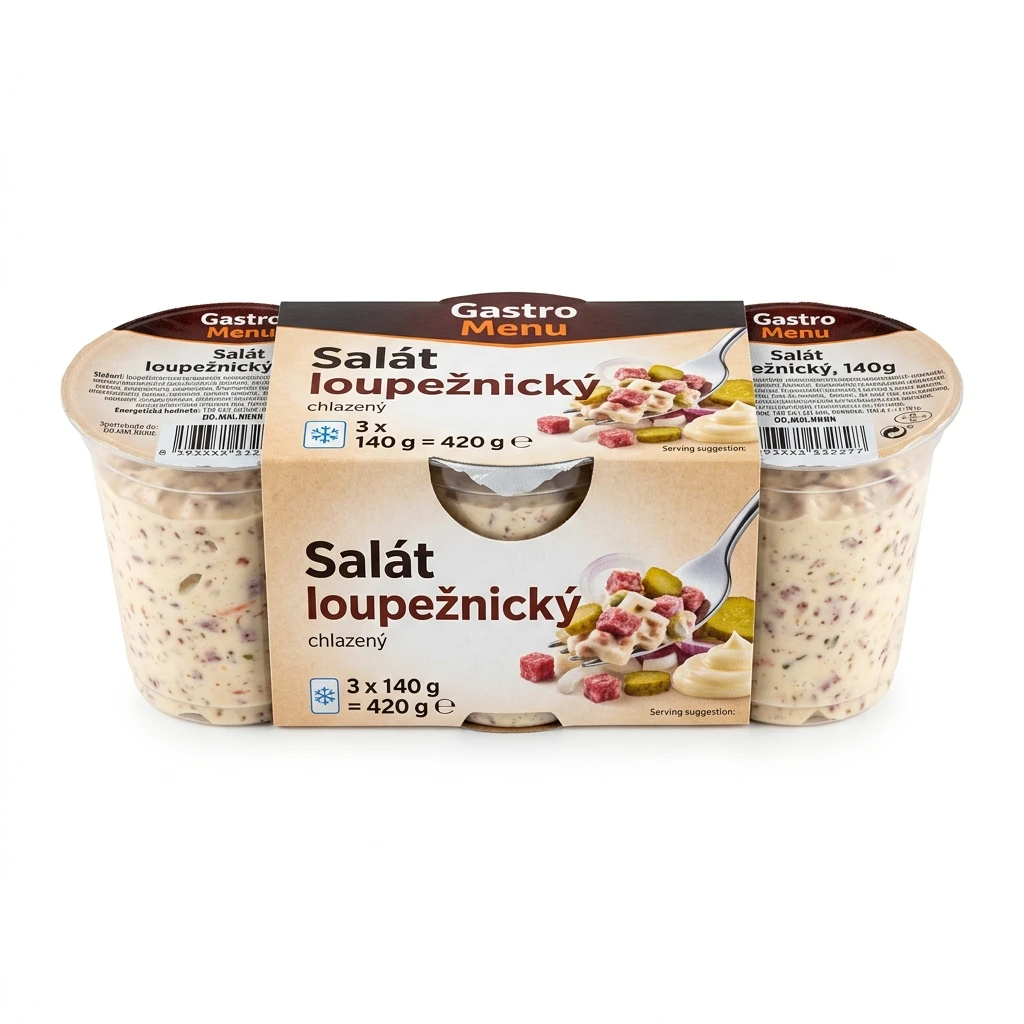 Gastro Menu Salát loupežnický chlaz. 3 x 140 g