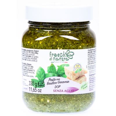 Pesto Con Basilico Genovese bez česneku chlaz. 330 g