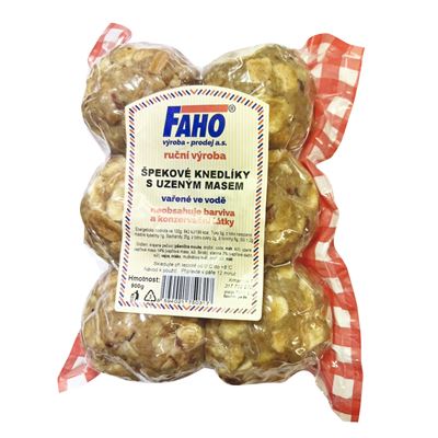 FAHO Špekové knedlíky s uzeným 900 g