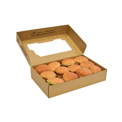 Box Miniburgery kuřecí chlaz. 12 ks 750 g