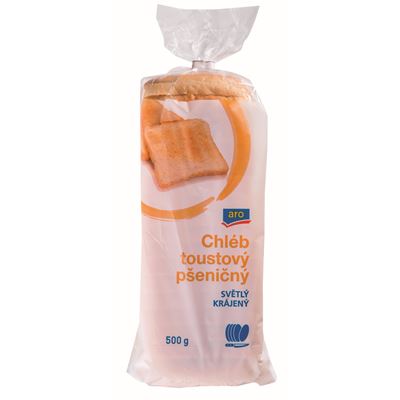 aro Chléb toustový světlý 500 g