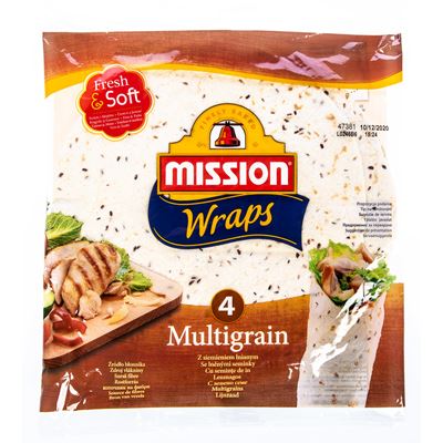 Tortilla Mission multigrain 25 cm 245 g