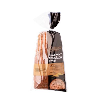 Kváskový tousťáček žitný 400 g
