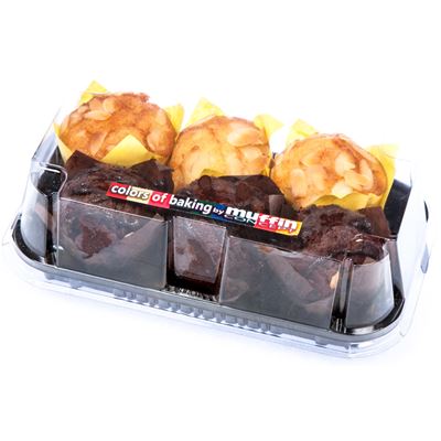 MUFFIN CONCEPT Muffin mini světlé+tmavé mix 270 g/6 ks box