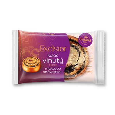 Koláč vinutý mák se švestkami 80 g